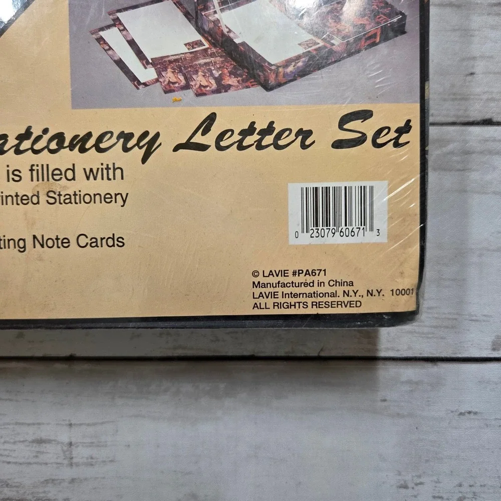 LaVie Floral Rose Stationery‎ Letter Set Chest Vintage Victorian